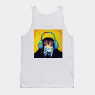 Monkey music lover Tank Top